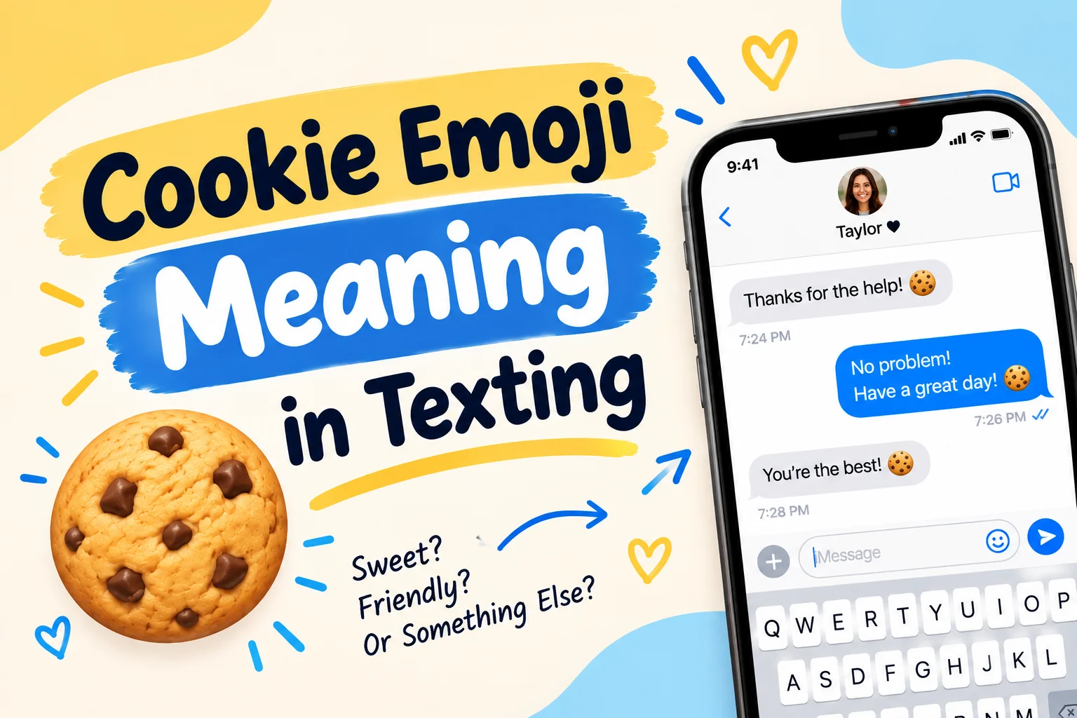🍪 Cookie Emoji Meaning in Texting