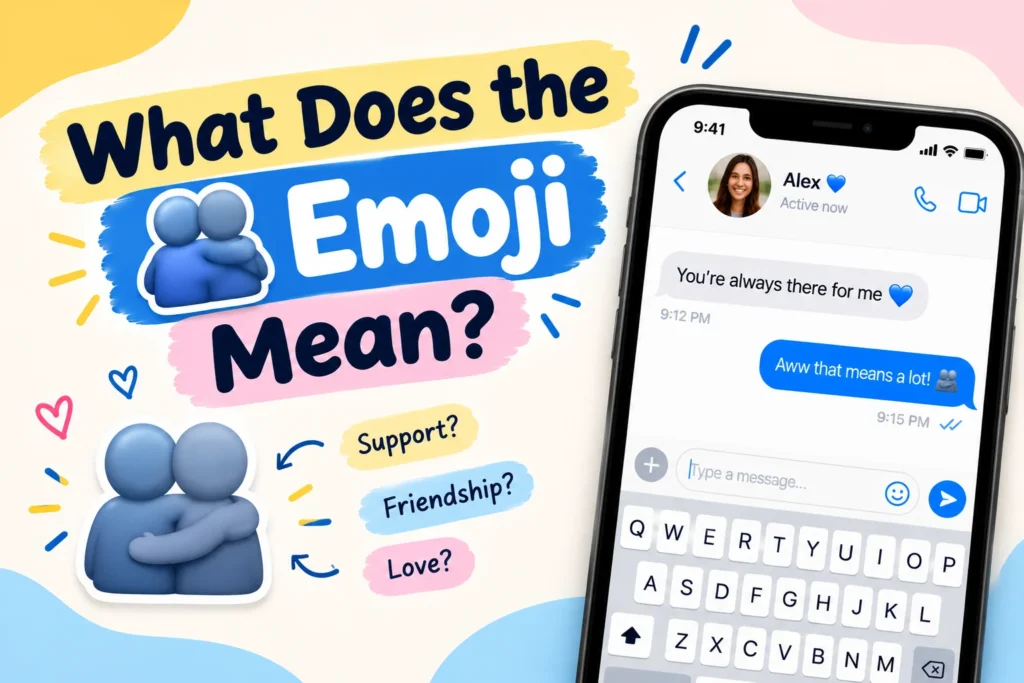 🫂 Meaning in Texting and WhatsApp