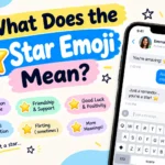 What Does the ⭐ Star Emoji Mean?